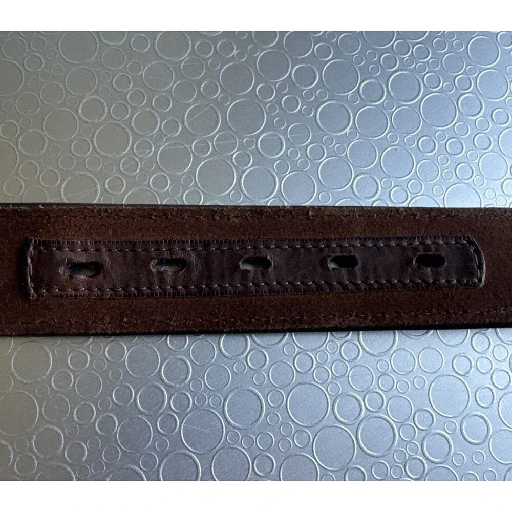 Red River Outfitters Mens Brown Leather Western Belt Size 42 Cowboy RR270/002